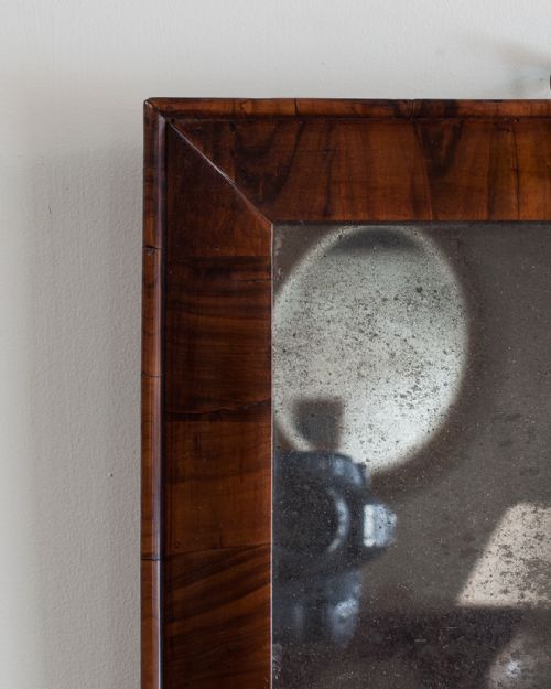 WILLIAM MARY OLIVE WOOD CUSHION MIRROR - ADDITIONAL PHOTO 4