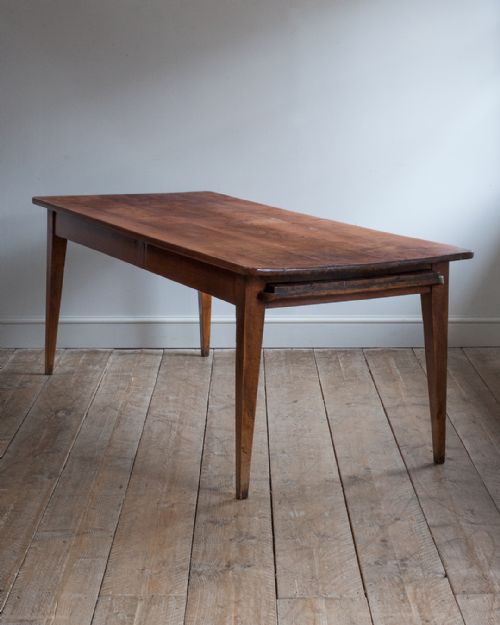 18TH CENTURY CHERRY WOOD FARMHOUSE TABLE - ADDITIONAL PHOTO 1