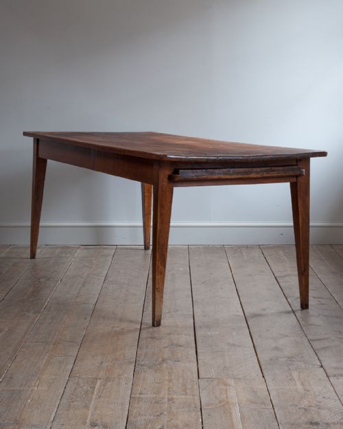 18TH CENTURY CHERRY WOOD FARMHOUSE TABLE - ADDITIONAL PHOTO 2