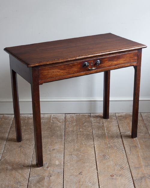 GEORGIAN MAHOGANY SIDE TABLE - ADDITIONAL PHOTO 3