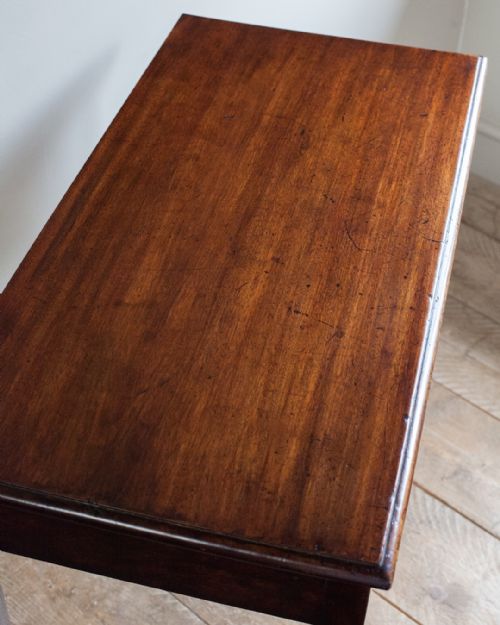 GEORGIAN MAHOGANY SIDE TABLE - ADDITIONAL PHOTO 4