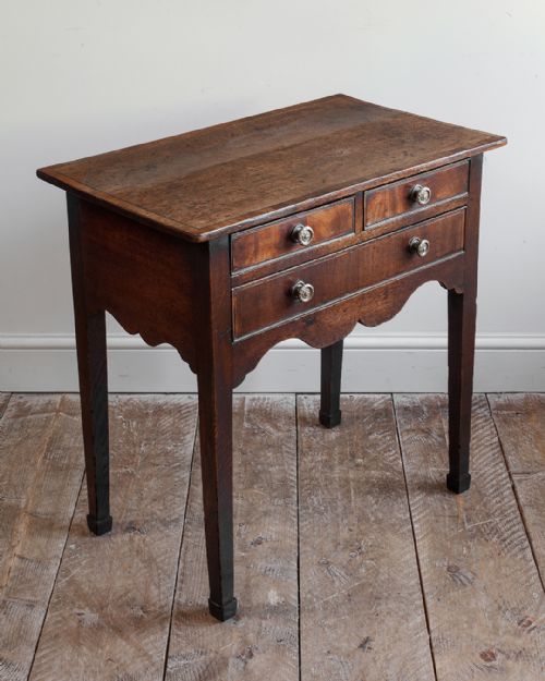 GEORGIAN OAK LOWBOY - ADDITIONAL PHOTO 2