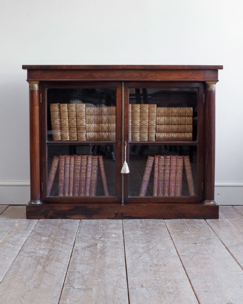 REGENCY ROSEWOOD SIDE CABINET - ADDITIONAL PHOTO 2