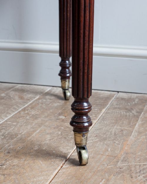 REGENCY MAHOGANY WORK TABLE - ADDITIONAL PHOTO 6