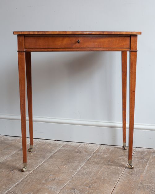 GEORGE III SATINWOOD SIDE TABLE - ADDITIONAL PHOTO 2