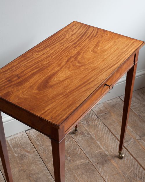 GEORGE III SATINWOOD SIDE TABLE - ADDITIONAL PHOTO 3