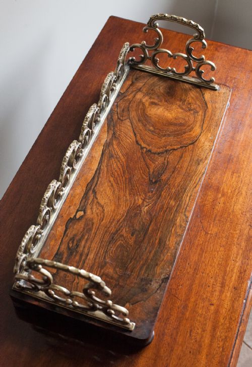 REGENCY ROSEWOOD BOOK CARRIER - ADDITIONAL PHOTO 4