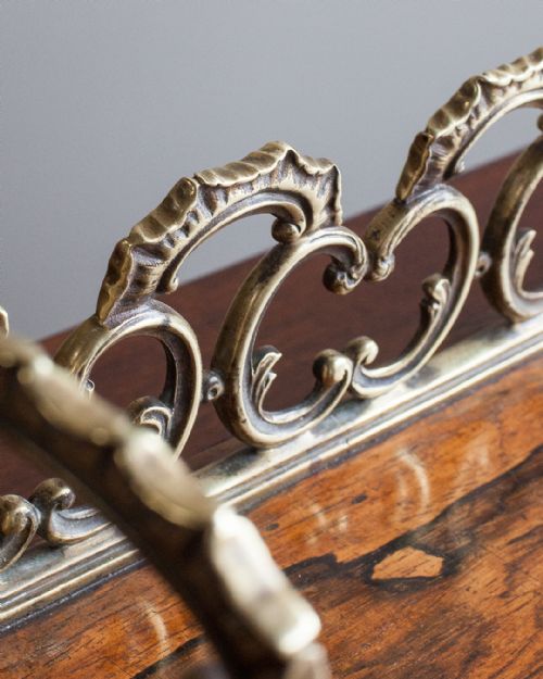 REGENCY ROSEWOOD BOOK CARRIER - ADDITIONAL PHOTO 7