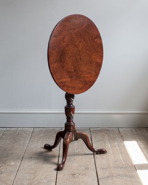 GEORGE III MAHOGANY TRIPOD TABLE - ADDITIONAL PHOTO 1