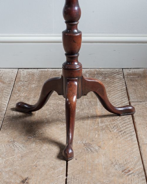 GEORGE III MAHOGANY TRIPOD TABLE - ADDITIONAL PHOTO 4