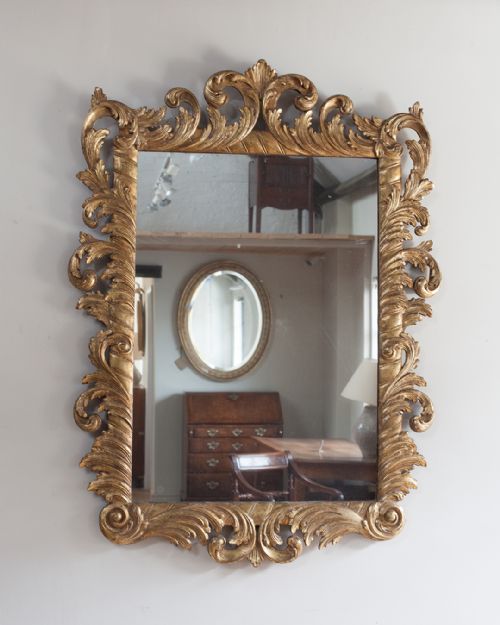 19TH CENTURY ITALIAN GILT MIRROR - ADDITIONAL PHOTO 1