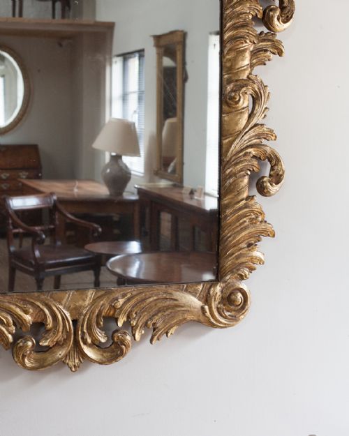 19TH CENTURY ITALIAN GILT MIRROR - ADDITIONAL PHOTO 2