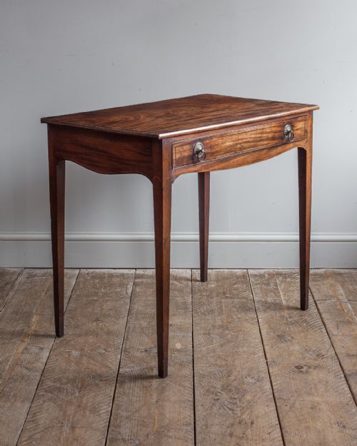 georgian mahogany side table - CATEGORY: ANTIQUE TABLES - DATED GEORGIAN