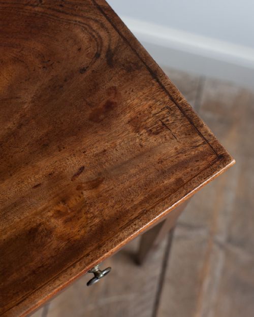 GEORGIAN MAHOGANY SIDE TABLE - ADDITIONAL PHOTO 4