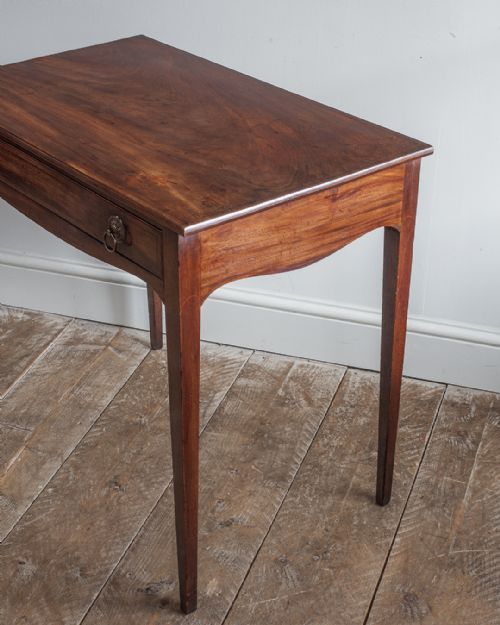 GEORGIAN MAHOGANY SIDE TABLE - ADDITIONAL PHOTO 7