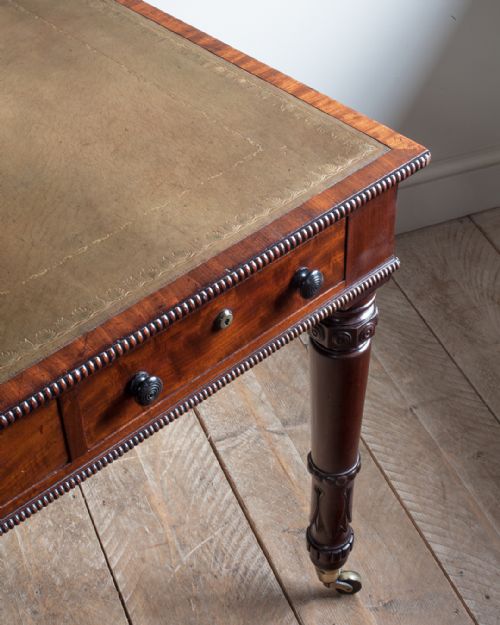REGENCY MAHOGANY LIBRARY TABLE - ADDITIONAL PHOTO 8
