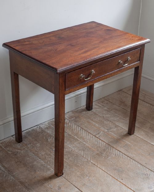 GEORGE III MAHOGANY SIDE TABLE - ADDITIONAL PHOTO 1