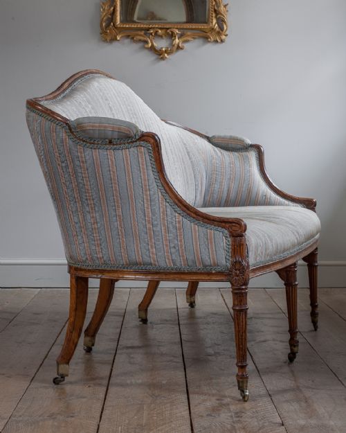 GEORGE III CAMEL BACK SETTEE - ADDITIONAL PHOTO 2