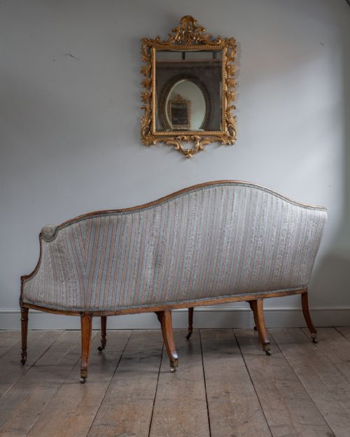 GEORGE III CAMEL BACK SETTEE - ADDITIONAL PHOTO 3