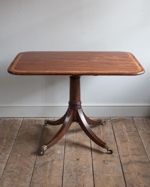 REGENCY MAHOGANY CENTRE TABLE - ADDITIONAL PHOTO 1