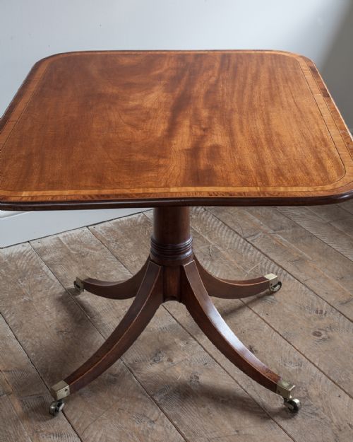 REGENCY MAHOGANY CENTRE TABLE - ADDITIONAL PHOTO 3