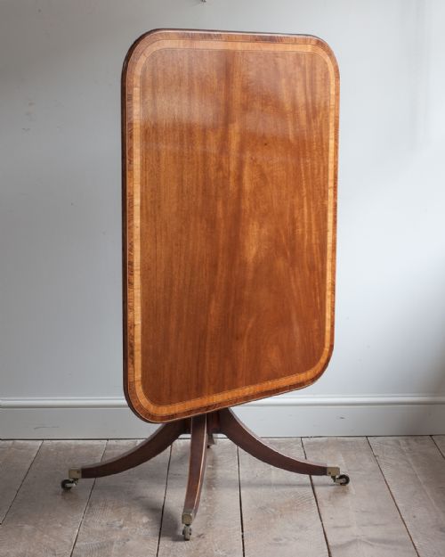 REGENCY MAHOGANY CENTRE TABLE - ADDITIONAL PHOTO 5