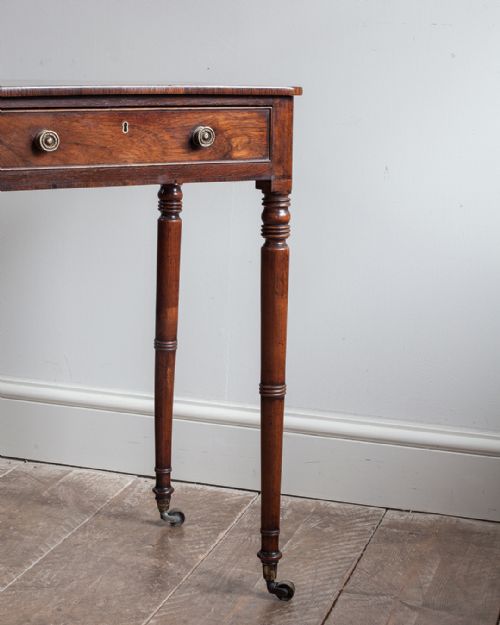 SMALL REGENCY ROSEWOOD SIDE TABLE - ADDITIONAL PHOTO 4