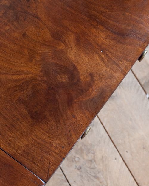 REGENCY MAHOGANY PEDESTAL PEMBROKE TABLE - ADDITIONAL PHOTO 6
