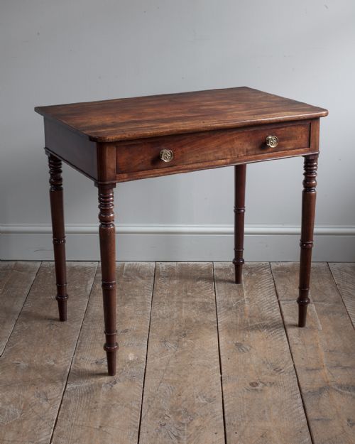 george iv mahogany side table - CATEGORY: ANTIQUE TABLES - DATED 19TH CENTURY