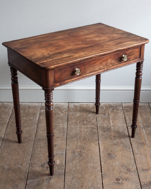 GEORGE IV MAHOGANY SIDE TABLE - ADDITIONAL PHOTO 1