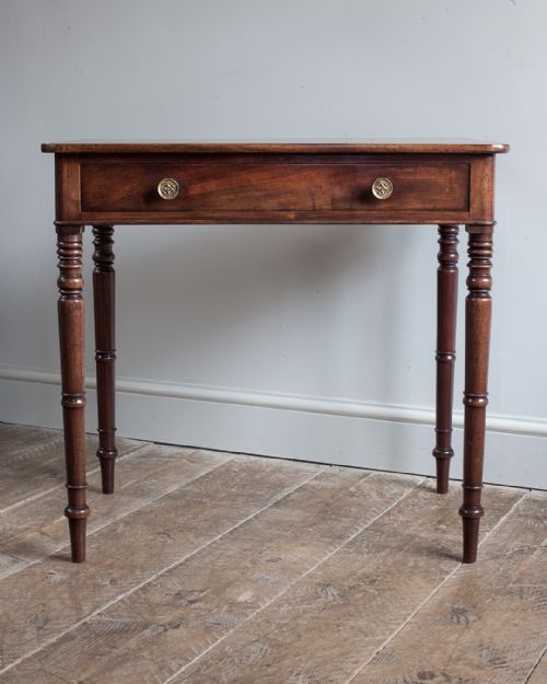 GEORGE IV MAHOGANY SIDE TABLE - ADDITIONAL PHOTO 2