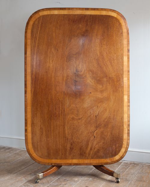 REGENCY MAHOGANY BREAKFAST TABLE - ADDITIONAL PHOTO 3