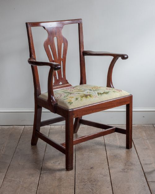 SET OF EIGHT FINE QUALITY GEORGE III DINING CHAIRS - ADDITIONAL PHOTO 6