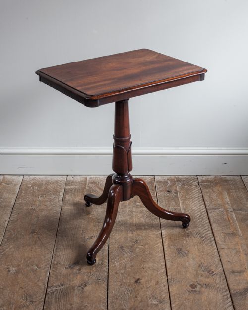 19TH CENTURY MAHOGANY TRIPOD TABLE - ADDITIONAL PHOTO 1
