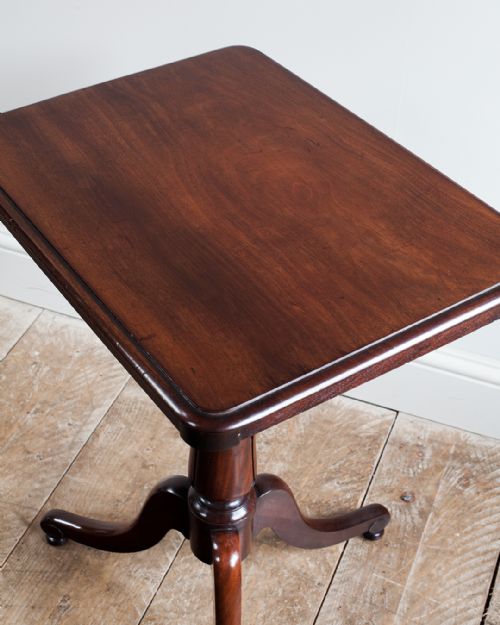 19TH CENTURY MAHOGANY TRIPOD TABLE - ADDITIONAL PHOTO 2