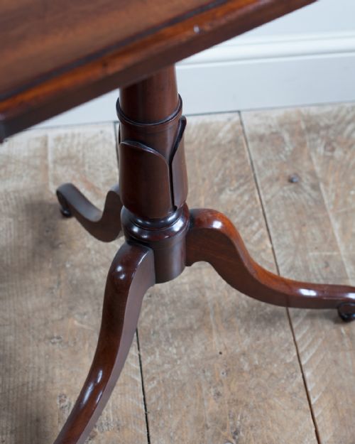 19TH CENTURY MAHOGANY TRIPOD TABLE - ADDITIONAL PHOTO 3