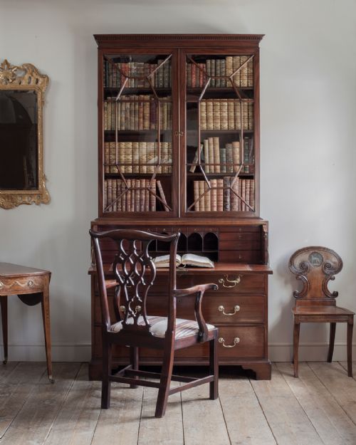 GILLOWS SECRETAIRE BOOKCASE - ADDITIONAL PHOTO 3