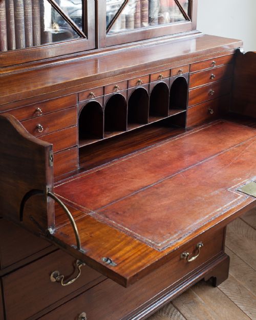 GILLOWS SECRETAIRE BOOKCASE - ADDITIONAL PHOTO 6