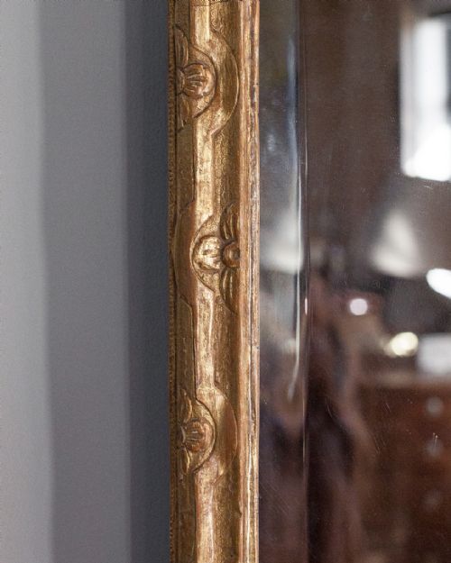 STUNNING GEORGE II GILT MIRROR - ADDITIONAL PHOTO 5