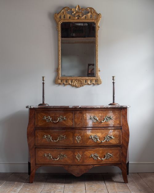18TH CENTURY FRENCH KINGWOOD BOMB COMMODE - ADDITIONAL PHOTO 2