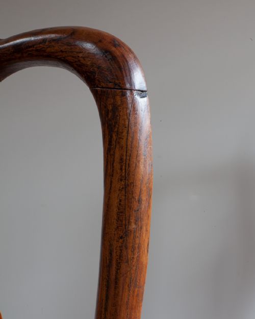 PAIR OF GEORGE I ELM SIDE CHAIRS - ADDITIONAL PHOTO 8