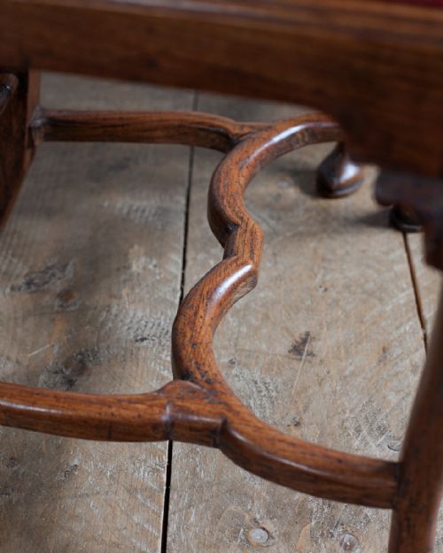 PAIR OF GEORGE I ELM SIDE CHAIRS - ADDITIONAL PHOTO 9