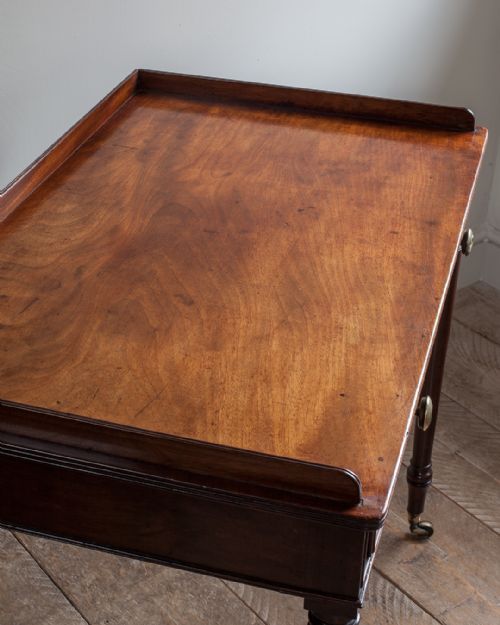 GEORGE IV MAHOGANY SIDE TABLE - ADDITIONAL PHOTO 2