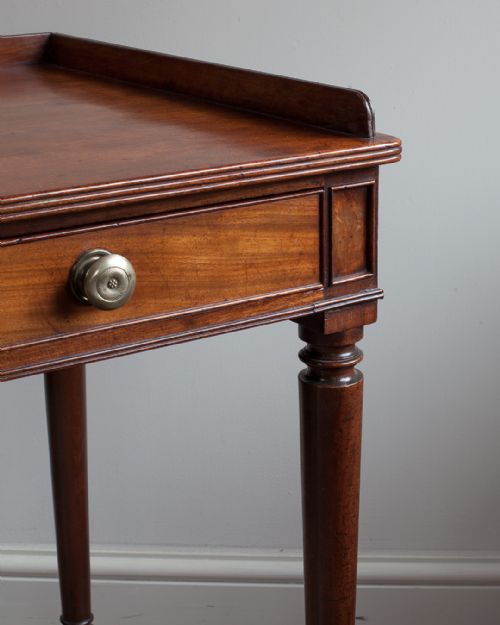 GEORGE IV MAHOGANY SIDE TABLE - ADDITIONAL PHOTO 3