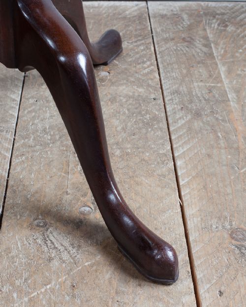 GOOD QUALITY GEORGE III MAHOGANY TRIPOD TABLE - ADDITIONAL PHOTO 6