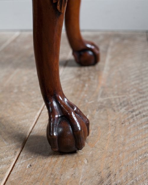 GEORGE II WALNUT STOOL - ADDITIONAL PHOTO 4