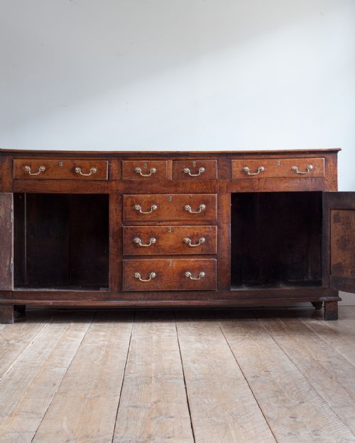 GEORGIAN OAK DRESSER - ADDITIONAL PHOTO 5