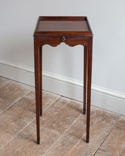 GEORGE III MAHOGANY URN STAND - ADDITIONAL PHOTO 1