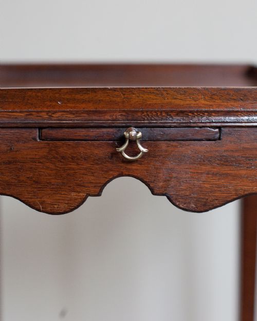 GEORGE III MAHOGANY URN STAND - ADDITIONAL PHOTO 4