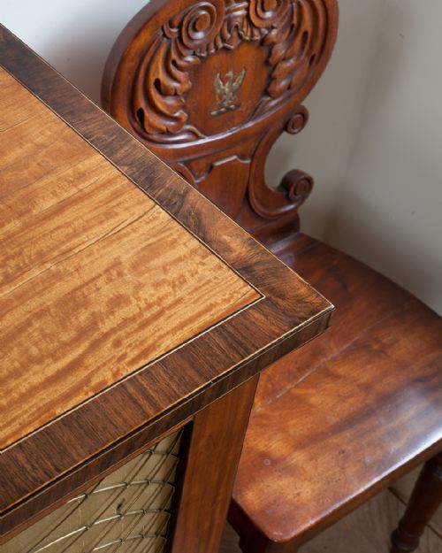 REGENCY SATINWOOD SIDE CABINET - ADDITIONAL PHOTO 6